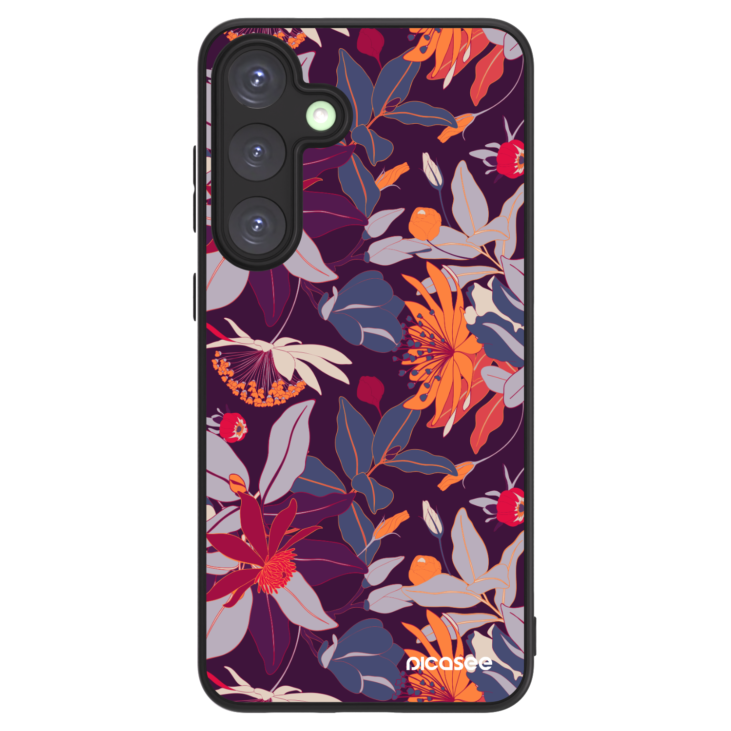 Picasee ULTIMATE CASE pro Samsung Galaxy S25+ 5G - Purple Leaf