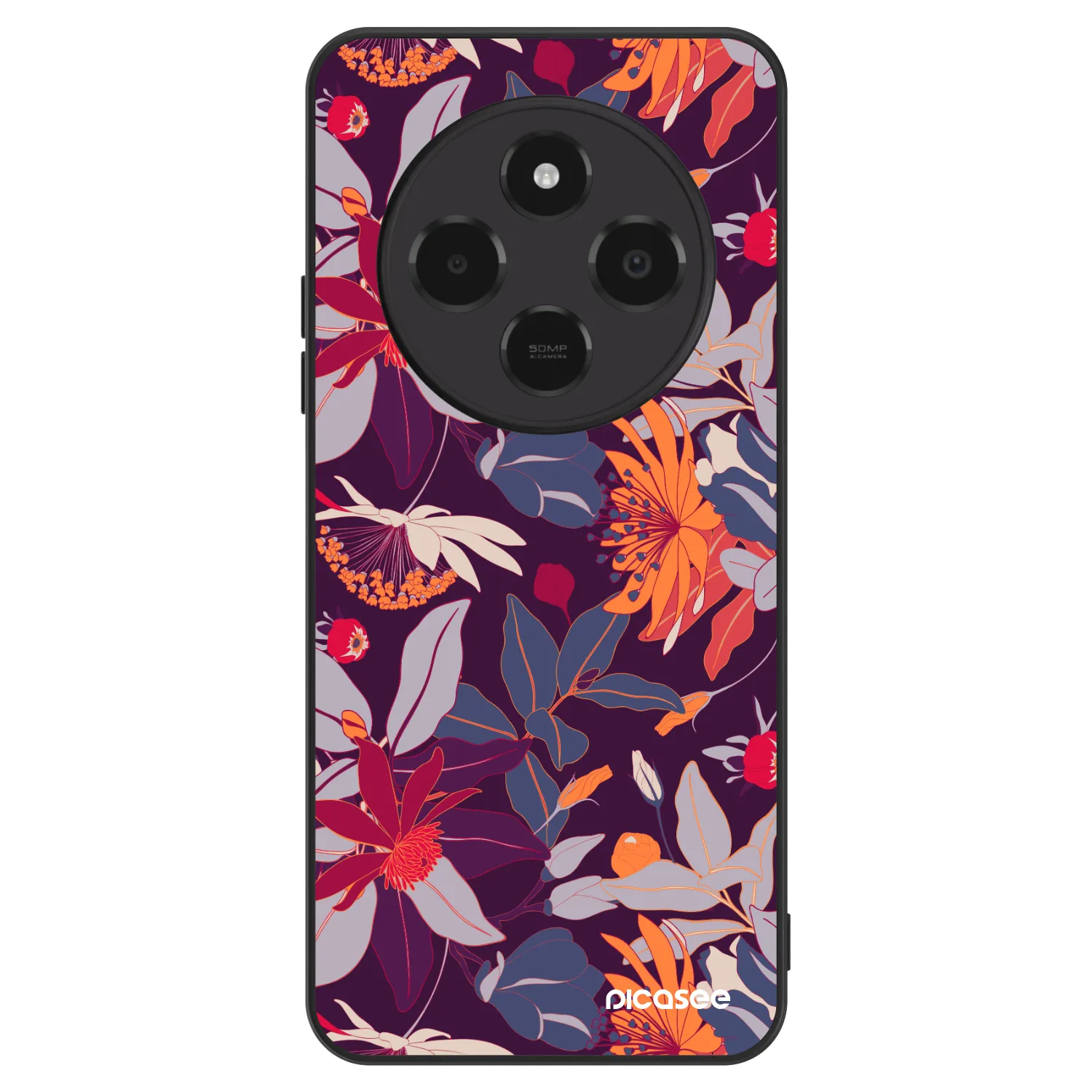 Picasee ULTIMATE CASE pro Xiaomi Poco C75 - Purple Leaf