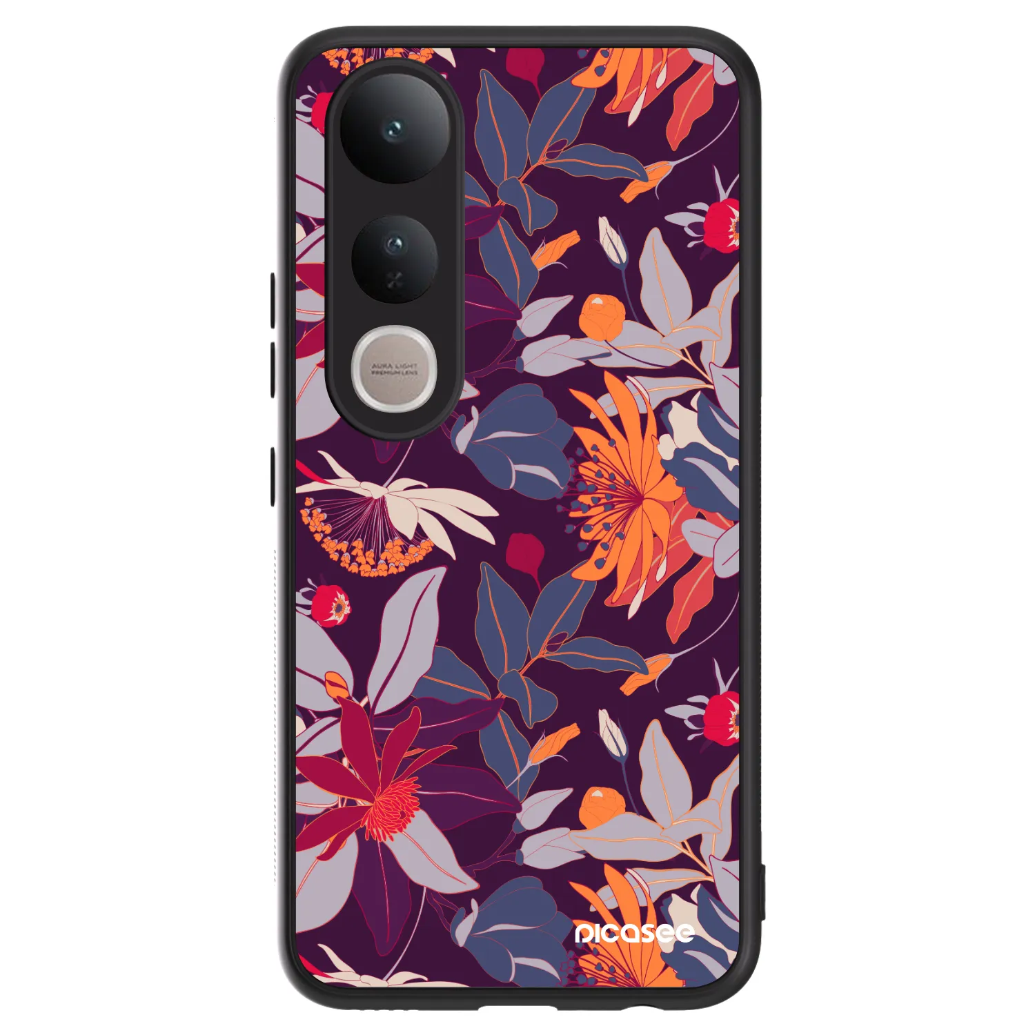 Picasee ULTIMATE CASE pro Vivo V50 Lite 5G - Purple Leaf
