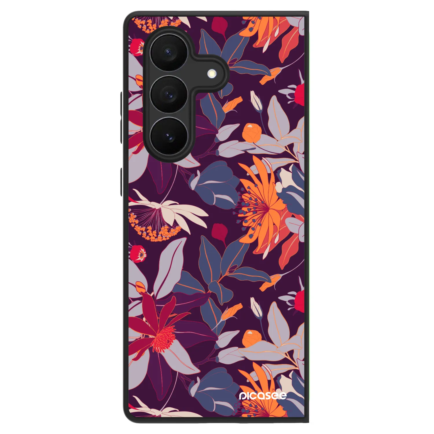 Picasee ULTIMATE CASE pro Samsung Galaxy Z Fold7 5G - Purple Leaf