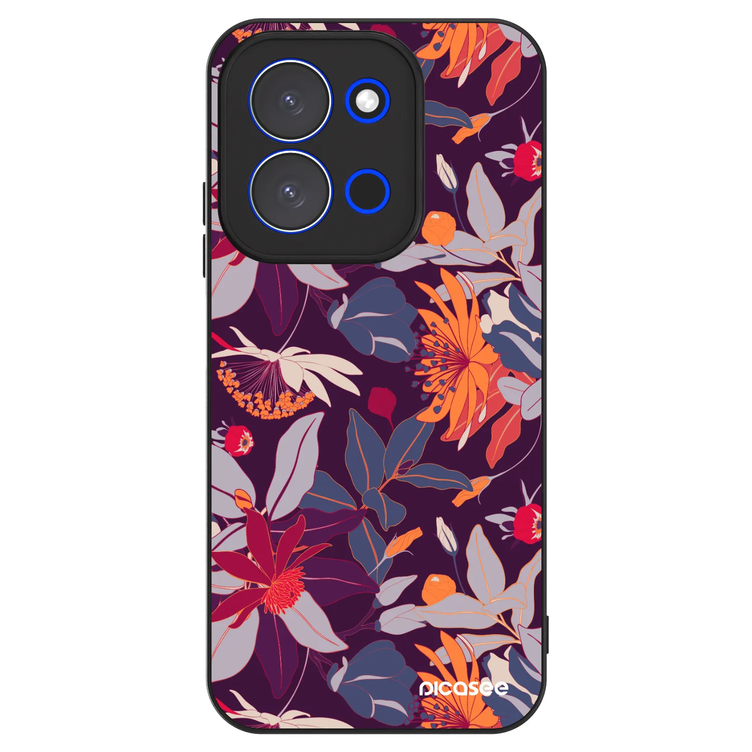 Picasee ULTIMATE CASE pro Xiaomi Redmi 15C 4G - Purple Leaf