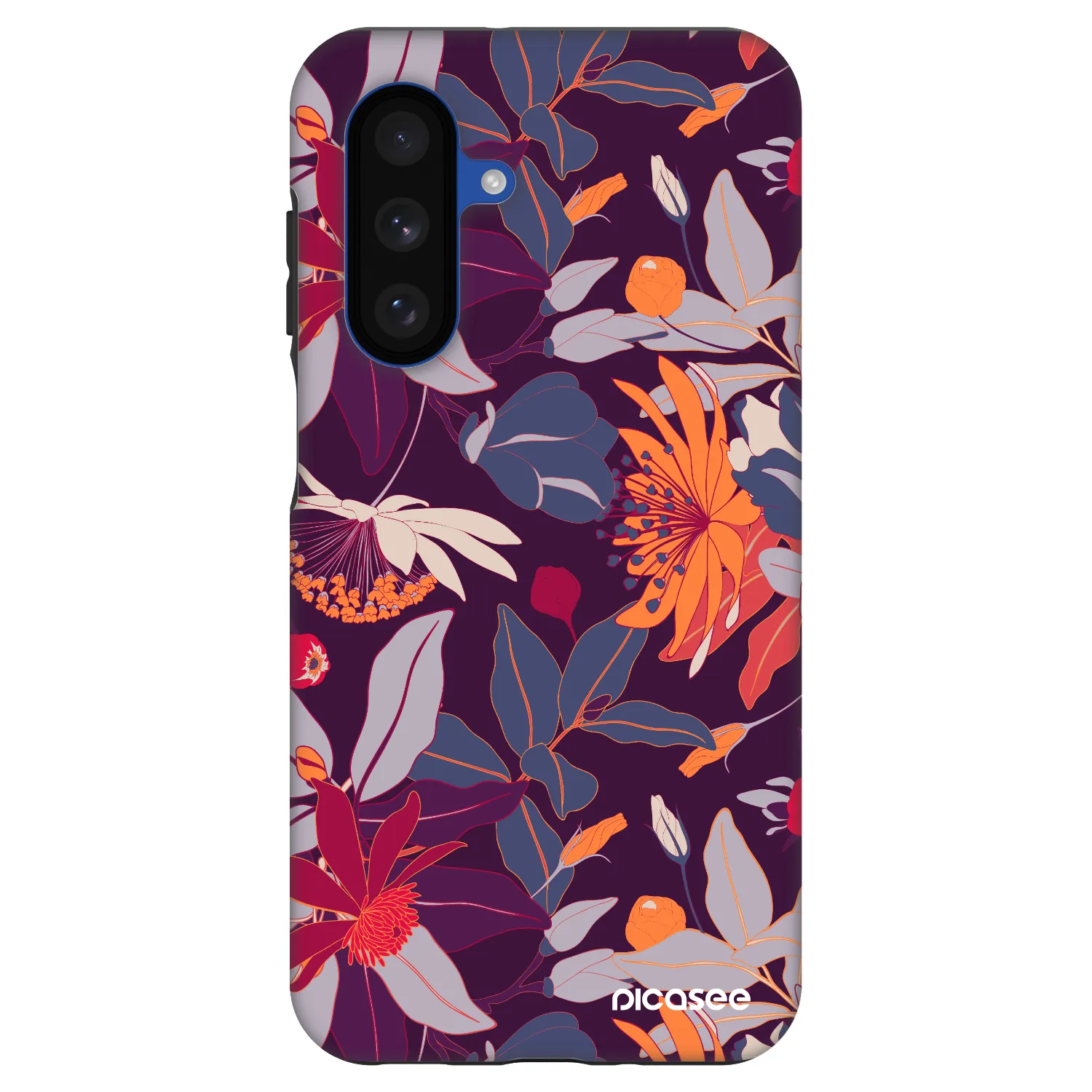Picasee Fashion Case pro Samsung Galaxy A17 5G - Purple Leaf