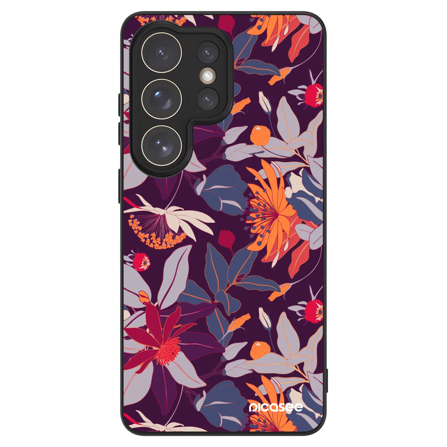Picasee ULTIMATE CASE pro Samsung Galaxy S26 Ultra - Purple Leaf