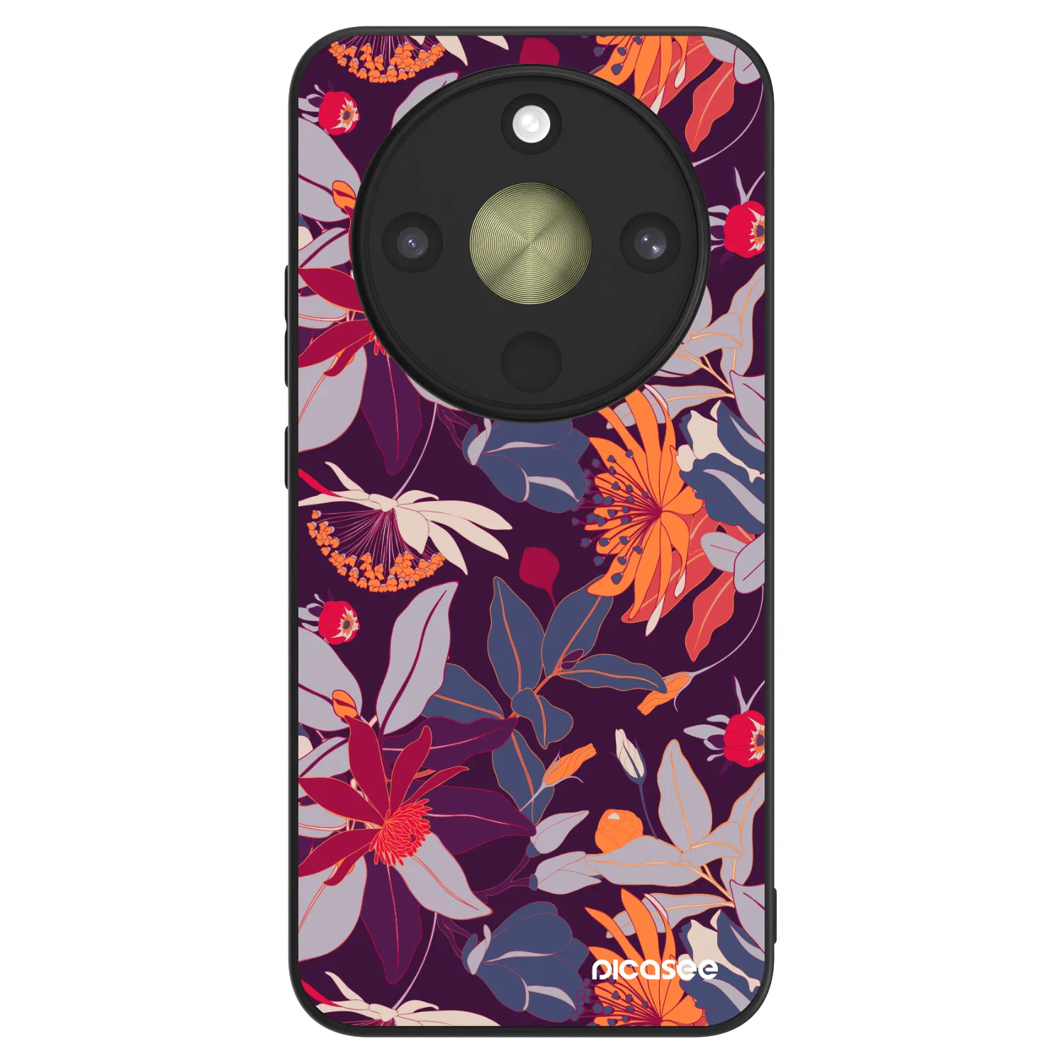 Picasee ULTIMATE CASE pro Honor Magic8 Lite 5G - Purple Leaf