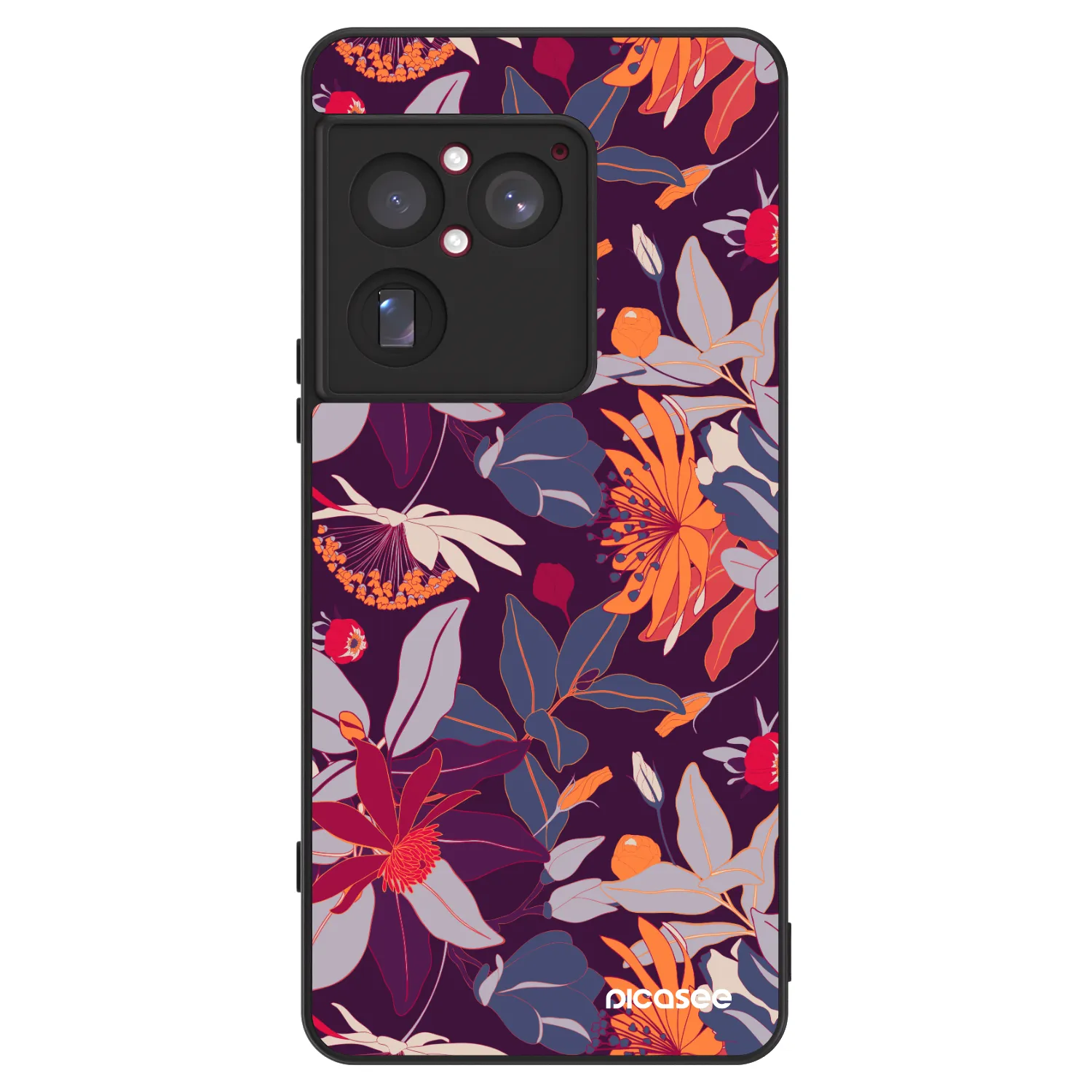 Picasee ULTIMATE CASE pro Sony Xperia 1 VIII 5G - Purple Leaf