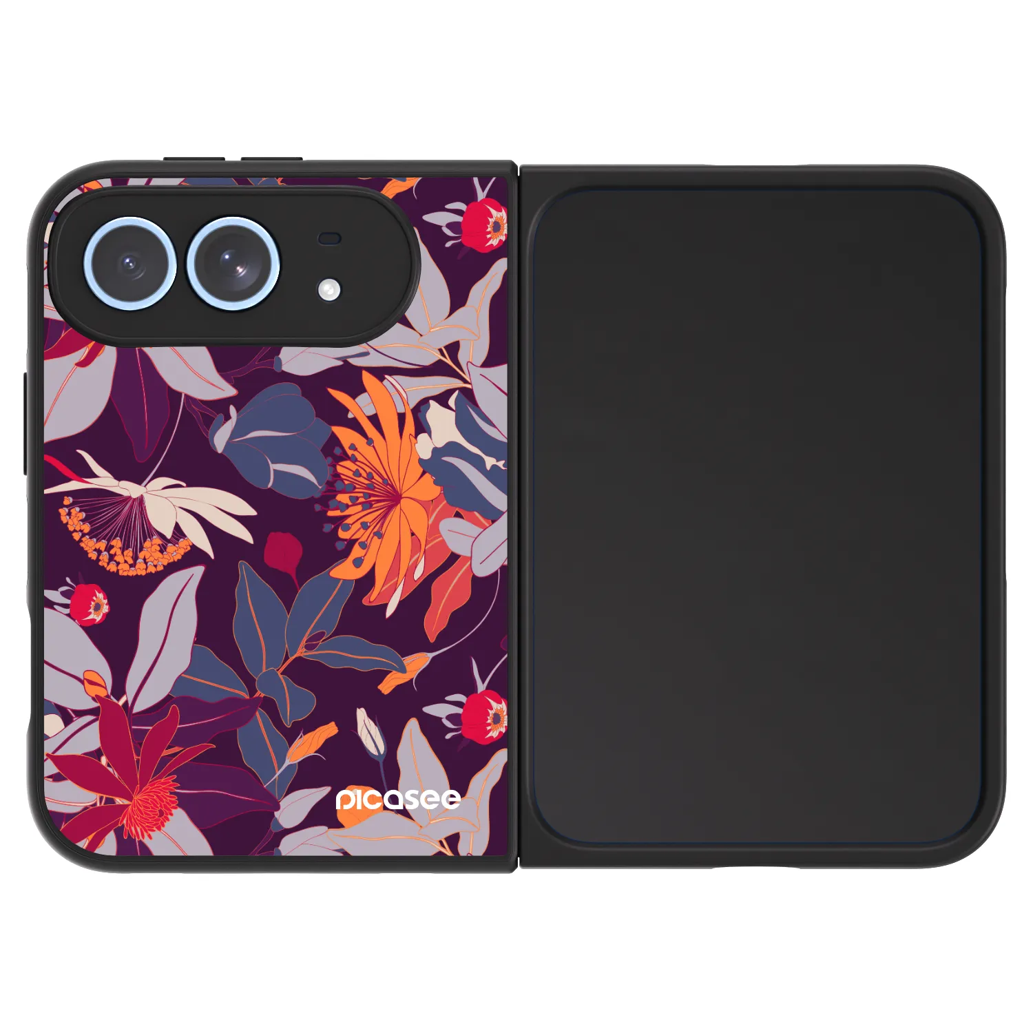 Picasee ULTIMATE CASE MagSafe pro Apple iPhone Duo - Purple Leaf