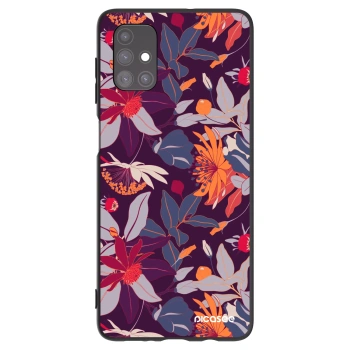 Obal pro Samsung Galaxy M51 M515F - Purple Leaf