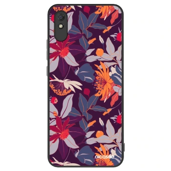 Obal pro Xiaomi Redmi 9A - Purple Leaf