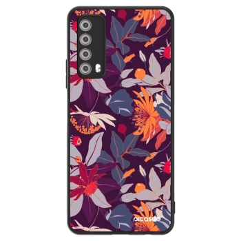 Obal pro Huawei P Smart 2021 - Purple Leaf