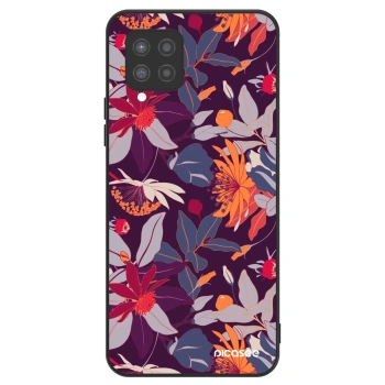 Obal pro Samsung Galaxy A42 A426B - Purple Leaf