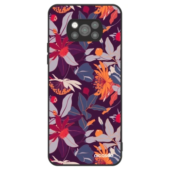 Obal pro Xiaomi Poco X3 Pro - Purple Leaf
