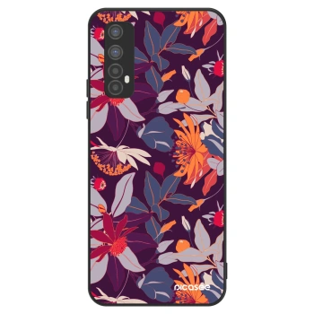 Obal pro Realme 7 - Purple Leaf
