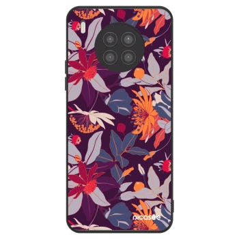 Obal pro Huawei Nova 8i - Purple Leaf