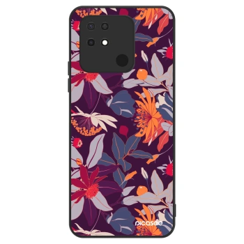 Obal pro Xiaomi Redmi 10C - Purple Leaf