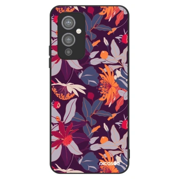 Obal pro OnePlus 9 - Purple Leaf