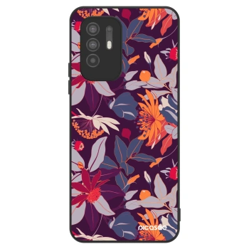 Obal pro OPPO A94 5G - Purple Leaf