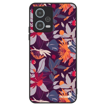 Obal pro Xiaomi Redmi Note 12 5G - Purple Leaf