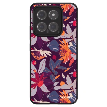 Picasee ULTIMATE CASE pro Xiaomi 14 - Purple Leaf