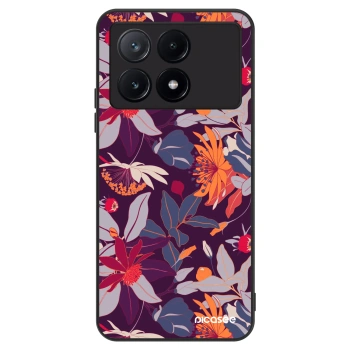 Obal pro Xiaomi Poco X6 Pro - Purple Leaf