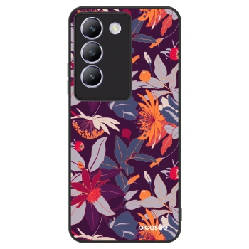 Obal pro Vivo V40 SE 5G - Purple Leaf
