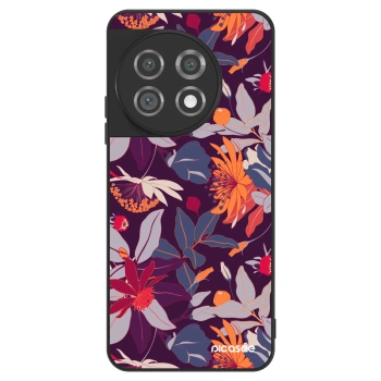Obal pro OnePlus 11 5G - Purple Leaf