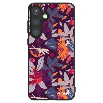 Picasee ULTIMATE CASE pro Samsung Galaxy S25+ 5G - Purple Leaf