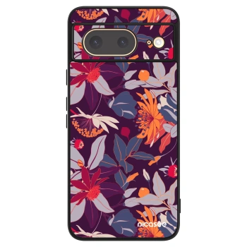 Obal pro Google Pixel 8 - Purple Leaf