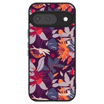 Obal pro Google Pixel 9 - Purple Leaf