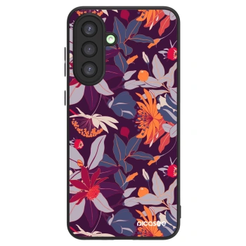 Picasee ULTIMATE CASE pro Samsung Galaxy A26 5G A266B - Purple Leaf