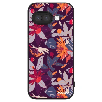 Picasee ULTIMATE CASE pro Google Pixel 9a - Purple Leaf