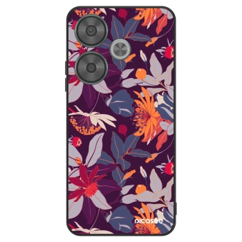 Obal pro Xiaomi Poco F6 - Purple Leaf