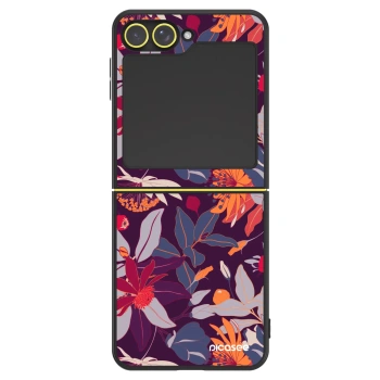 Obal pro Samsung Galaxy Z Flip5 5G - Purple Leaf