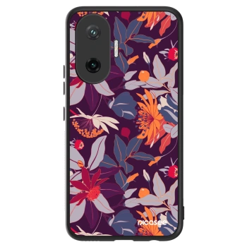 Obal pro Xiaomi Poco F7 Pro 5G - Purple Leaf