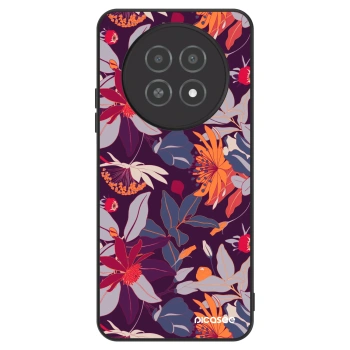 Obal pro Realme 12X - Purple Leaf