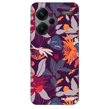 Obal pro Xiaomi Redmi Note 13 Pro+ 5G - Purple Leaf