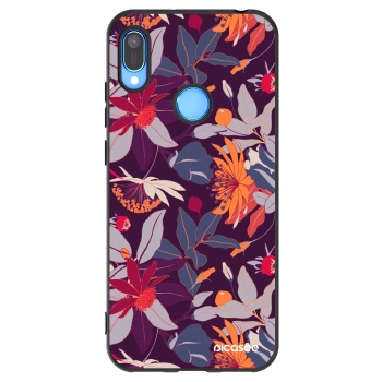 Obal pro Huawei Y6 2019 - Purple Leaf