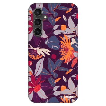 Obal pro Samsung Galaxy S23 FE S711B - Purple Leaf