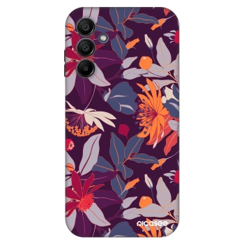 Obal pro Samsung Galaxy A15 A155F 4G - Purple Leaf