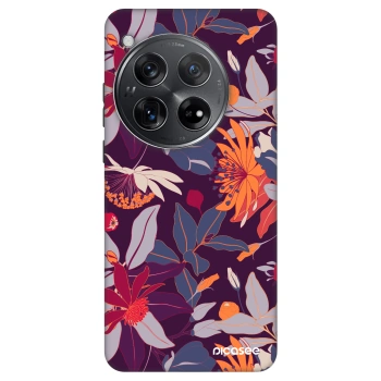 Obal pro OnePlus 12 5G - Purple Leaf
