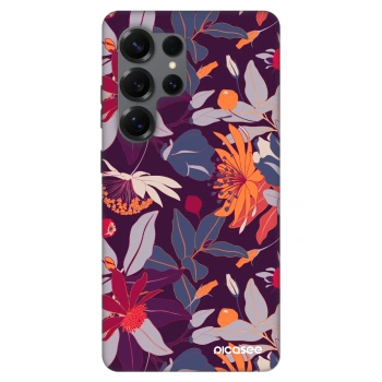 Obal pro Samsung Galaxy S25 Ultra 5G - Purple Leaf
