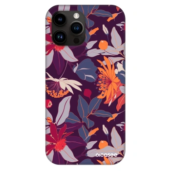 Obal pro Apple iPhone 13 Pro Max - Purple Leaf