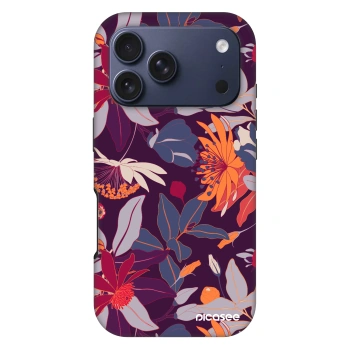 Obal pro Apple iPhone 17 Pro - Purple Leaf