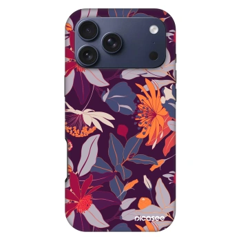 Obal pro Apple iPhone 17 Pro Max - Purple Leaf