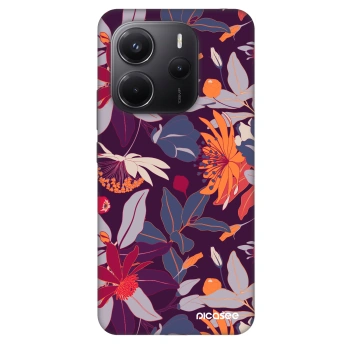 Obal pro Xiaomi Redmi Note 14 4G - Purple Leaf