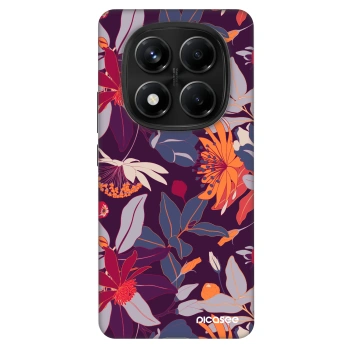 Obal pro Xiaomi Redmi Note 14 Pro 4G - Purple Leaf