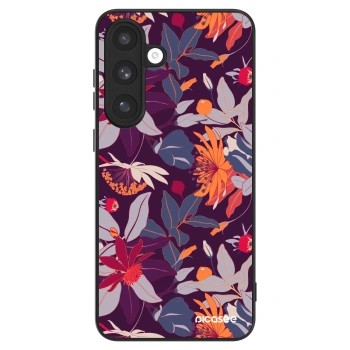 Obal pro Samsung Galaxy S25 FE 5G - Purple Leaf