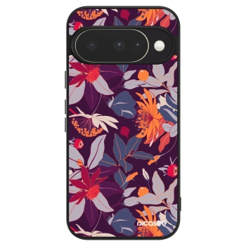 Obal pro Google Pixel 10 - Purple Leaf