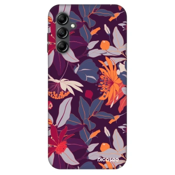 Obal pro Samsung Galaxy A16 4G - Purple Leaf