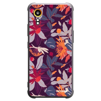 Obal pro Samsung Galaxy Xcover 7 - Purple Leaf