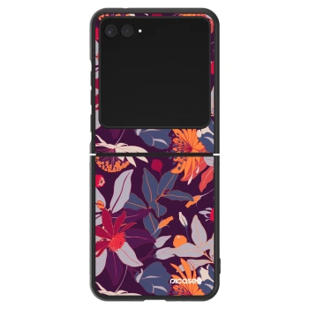 Obal pro Motorola Razr 60 - Purple Leaf